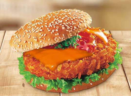 Produktbild Crispy Cheddar Burger