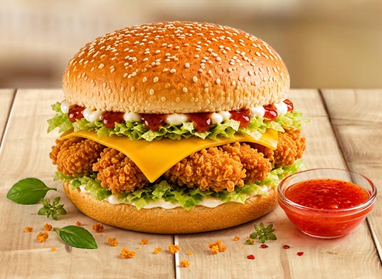 Produktbild Golden Crunchy Burger