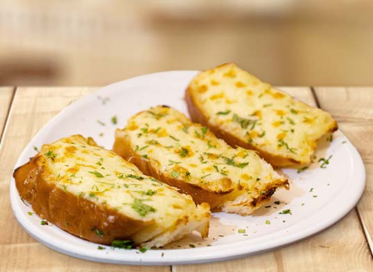 Produktbild Mozzarella Brot mit Knoblauch