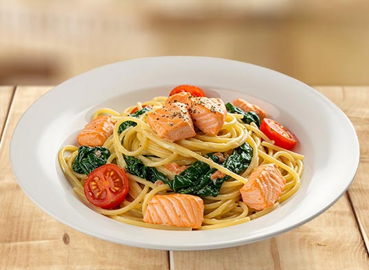 Produktbild Pasta Lachs Spinat