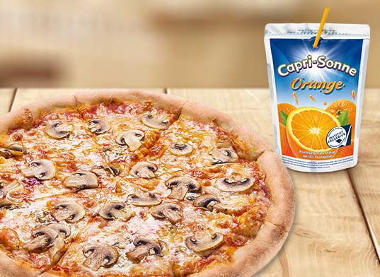 Produktbild Kinder Pizza Champignons